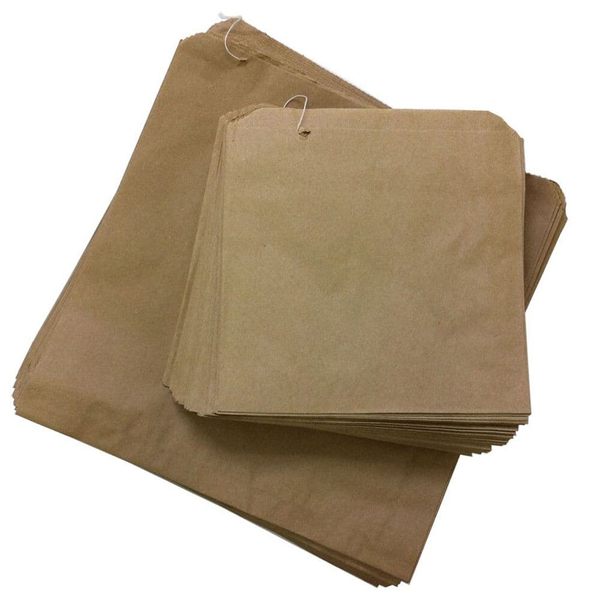 10x10&quot; Paper Bags Brown