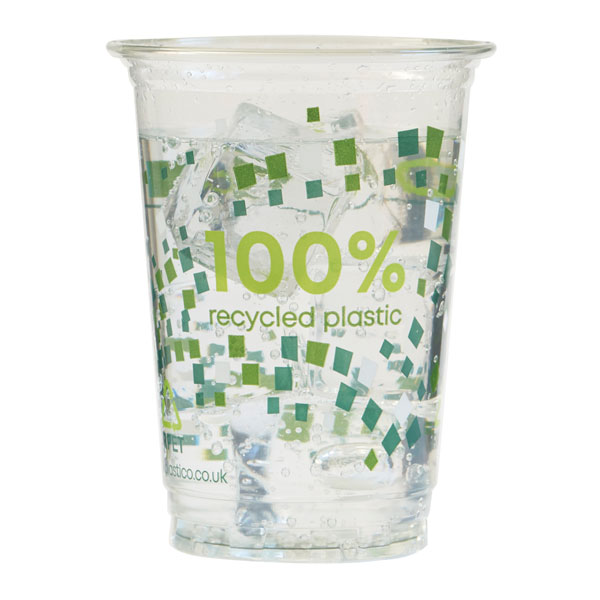 10oz Rpet Cold Cup Go Green Ukca