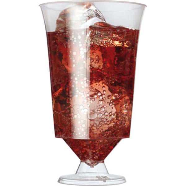 6.1oz Flair Plastic Wine Glass