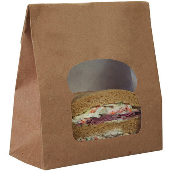 155x72x220mm Laminated Sandwich Bag Kraft