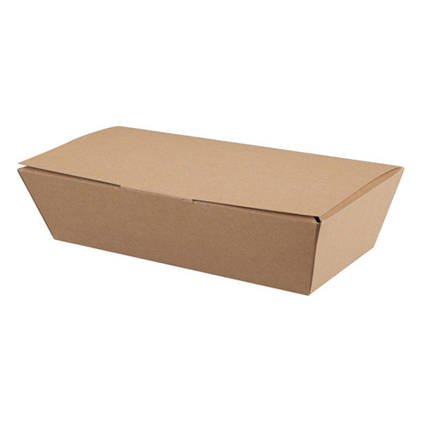 250x125x60mm Meal Box Kraft