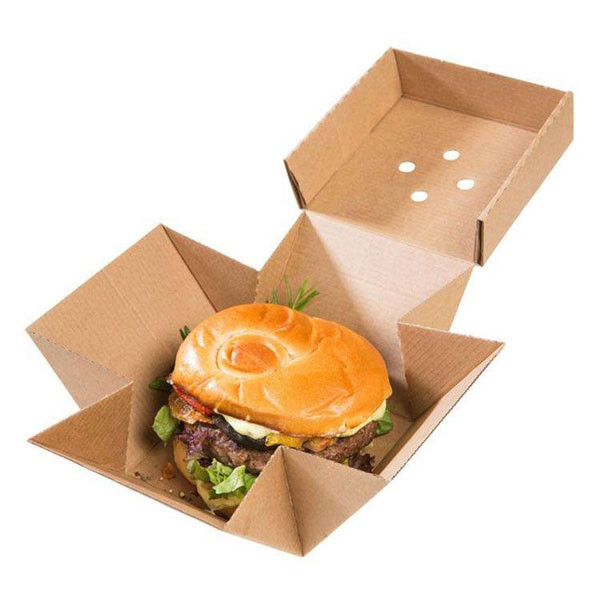 122x122mm Kraft Premium Burger Box