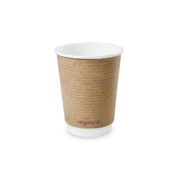 12oz Vegware 89 Series Eco Double Wall Cup