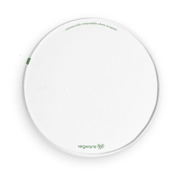 Vegware 185 Series Pla Paper Lined Lid For