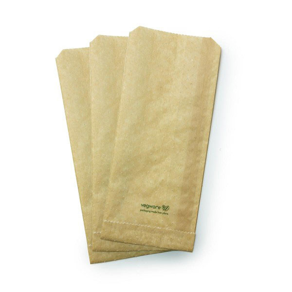 5x2x11.6in Vegware Therma Paper Bag