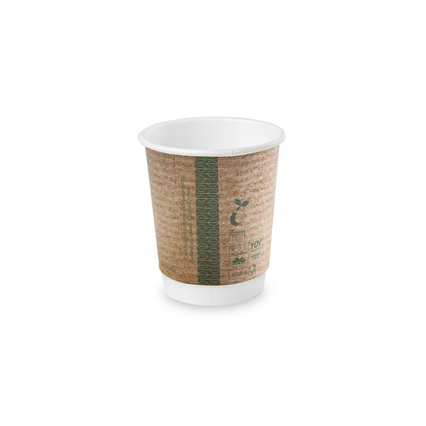 8oz Vegware 79 Series Double Wall Cup