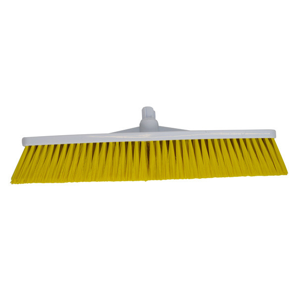 30cm Interchange Stiff Broom Head Yellow