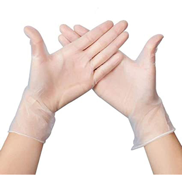 Vinyl Gloves Clear Medium