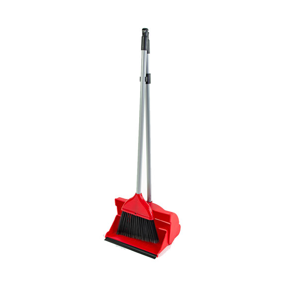 Lobby Dustpan Complete Red