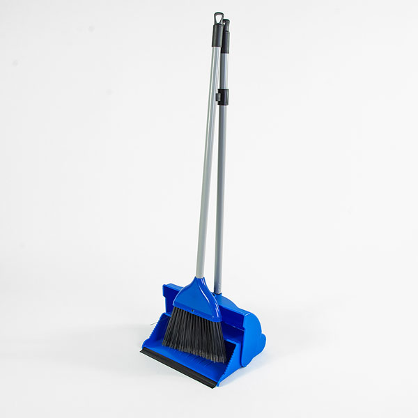 Lobby Dustpan Complete Blue