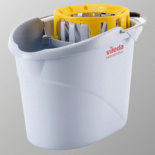 Vileda Supermop Bucket & Wringer Yellow