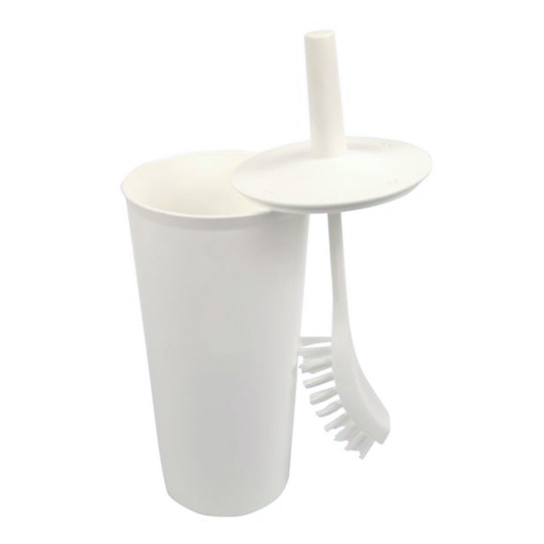 Toilet Brush Domed & Enclosed Holder