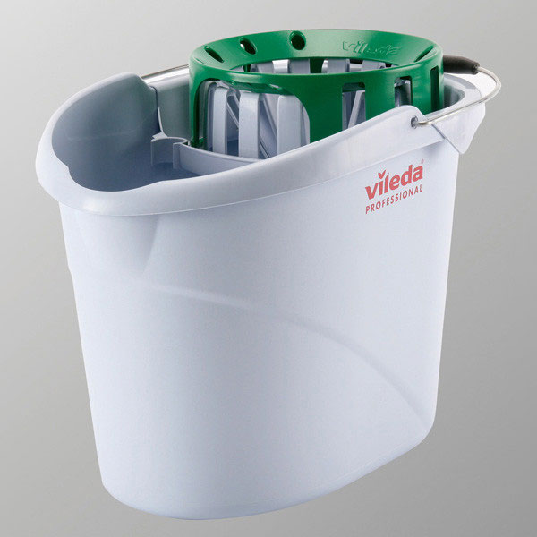 Vileda Supermop Bucket & Wringer Green