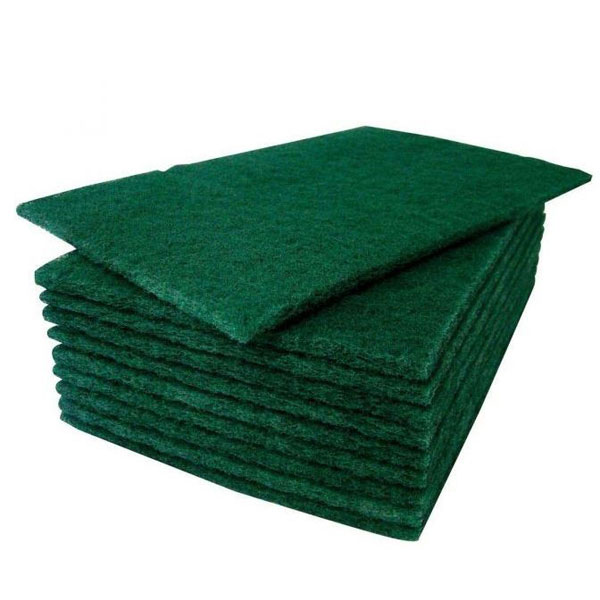 22.5x15cm Contract Scourers Green