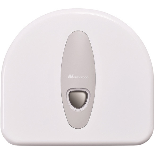 Jumbo Toilet Roll Dispenser Plastic White