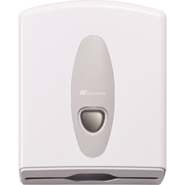 C-Fold Towel Dispenser Plastic White