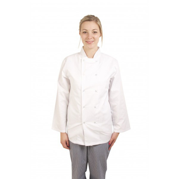 Standard Chefs Jacket Stud Long Sleeve