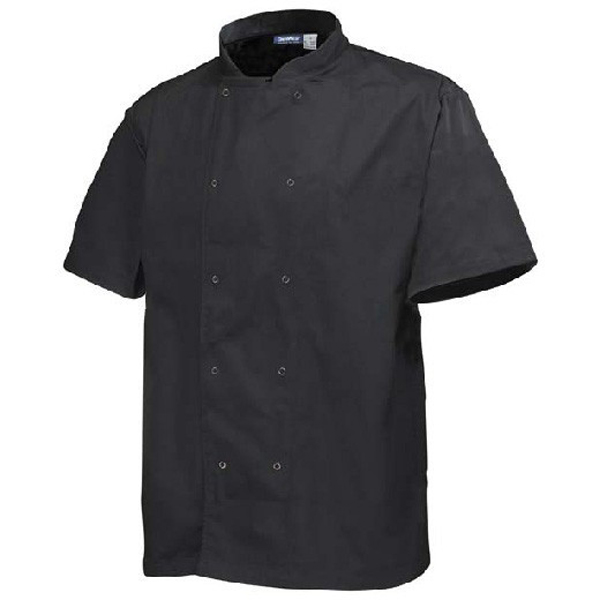 Standard Chefs Jacket Stud Short Sleeve