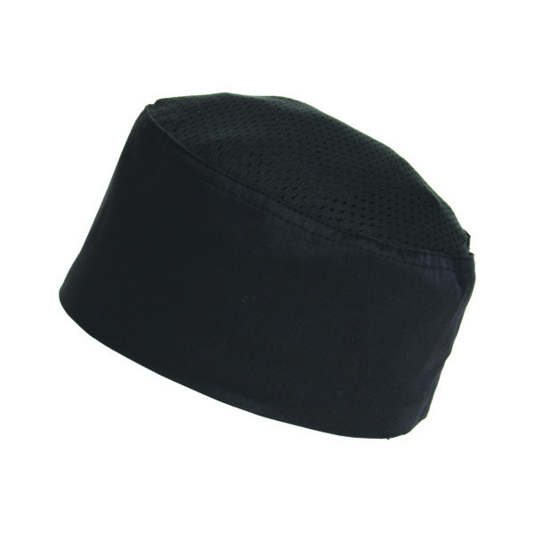 Le Chef Stay Cool Skull Cap Black Large