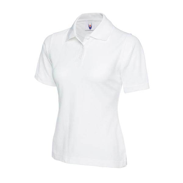 Uneek Ladies Classic Polo Shirt White