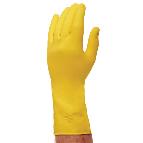 Rubber Gloves Small Yellow