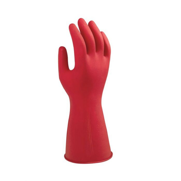 Rubber Gloves Large Red