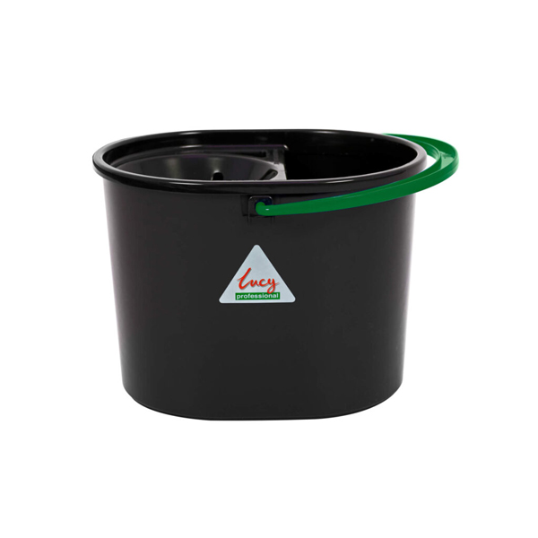 5l Oval Mop Bucket And Sieve Green