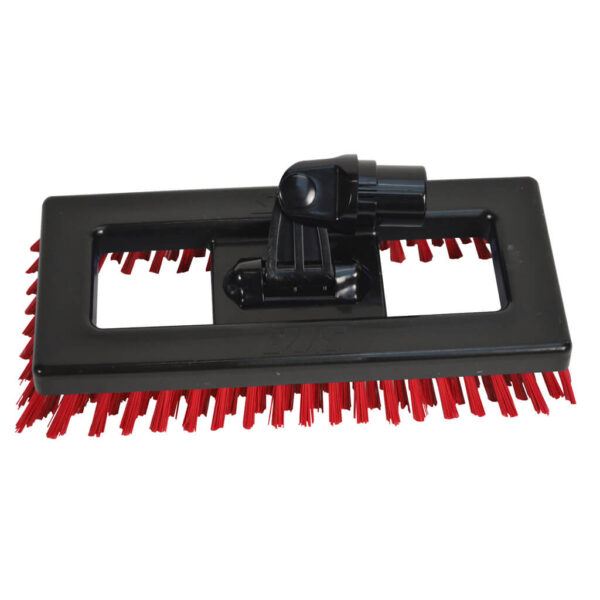 24cm Interchange Swivel Deck Brush Red