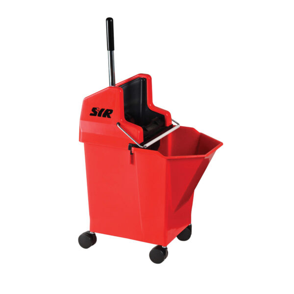 9l Lady Mopping Bucket Wringer Castors