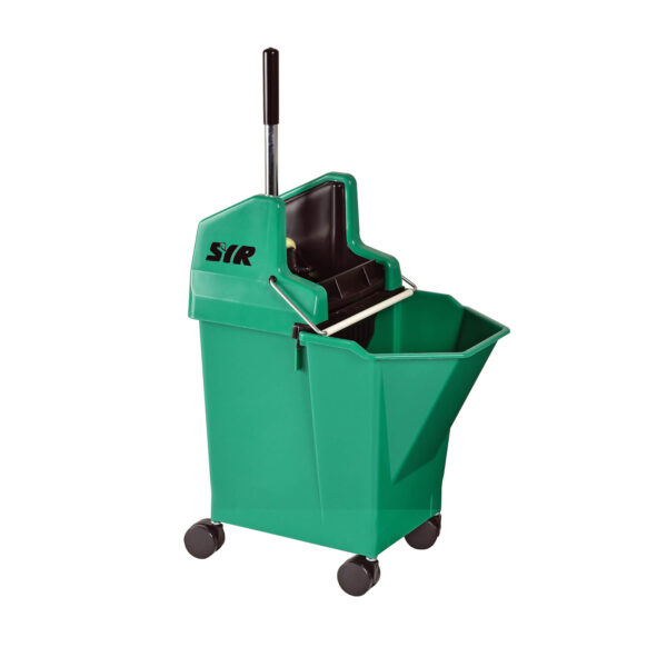 9l Lady Mopping Bucket Wringer Castors