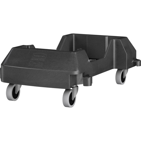 Rubbermaid Slim Jim Bin Trolley Charcoal