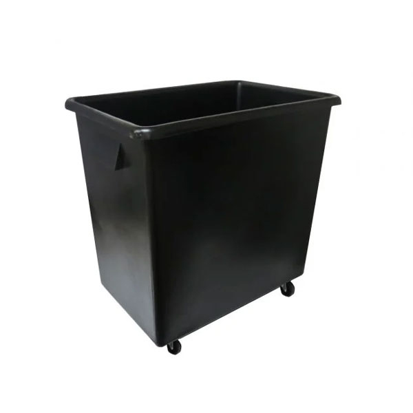 66x47x69cm Bottle Trolley Black