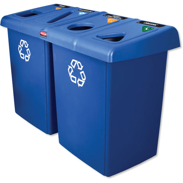 4x87l Rubbermaid Glutton Recycling