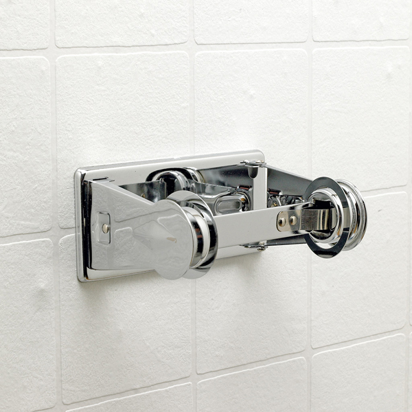 Zinc Plated Single Toilet Roll Holder