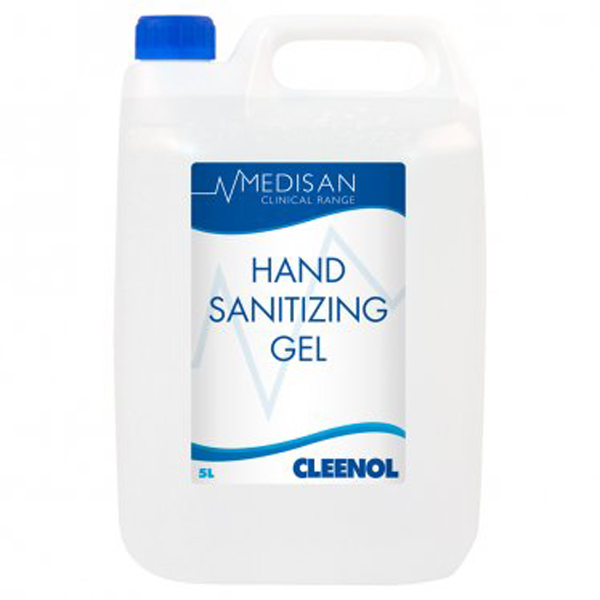 5l Cleenol Medisan Hand Sanitiser Gel