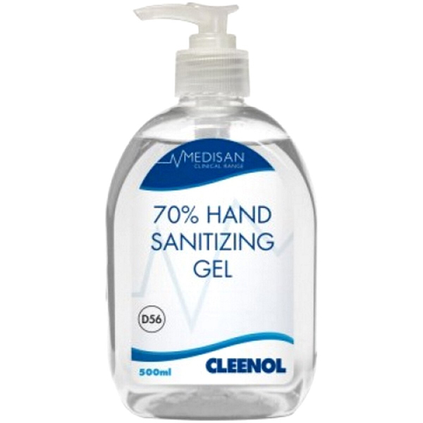 500ml Cleenol Medisan Hand Sanitiser Gel