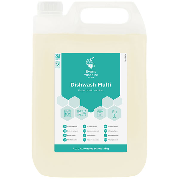 5l Evans Multi Dishwash Detergent