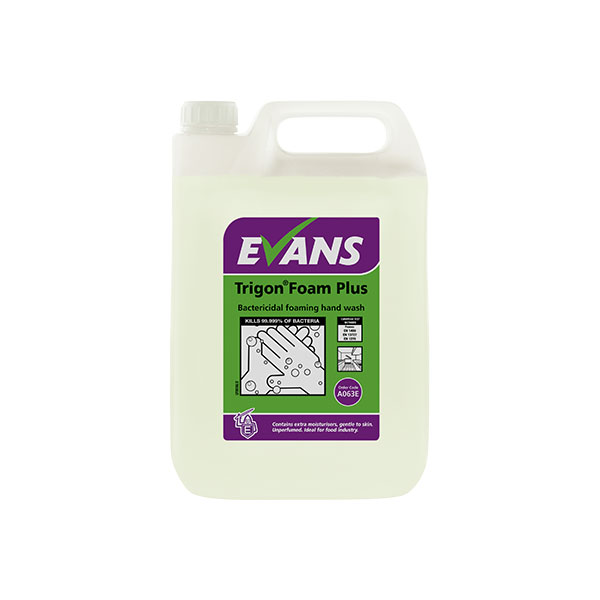 5l Evans Trigon Foam Plus Bactericidal