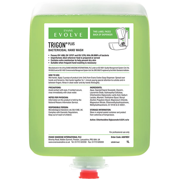 1l Evans Evolve Trigon Plus Bactericidal