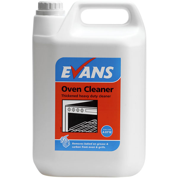 5l Evans Heavy Duty Foaming Oven Cleaner