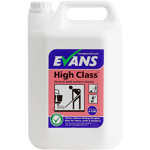 5l Evans High Class Hard Surface Cleaner