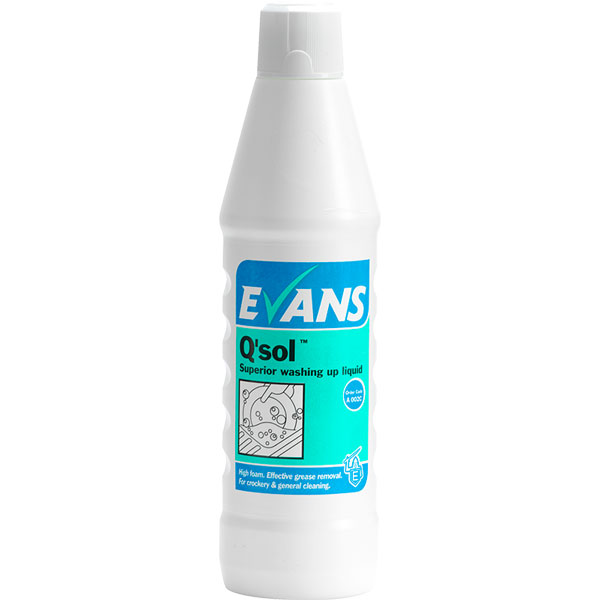 5l Evans Q&#39;Sol Superior Washing Up Liquid