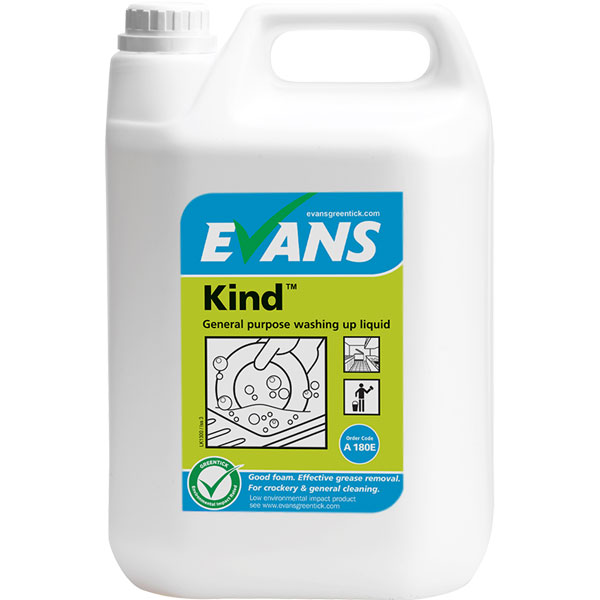 5l Evans Kind Washing Up Liquid