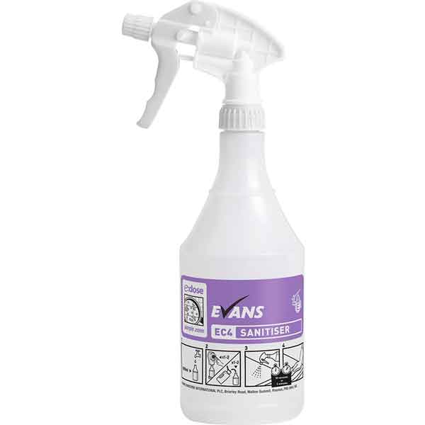 750ml Empty Spray Bottle For Evans Ec4