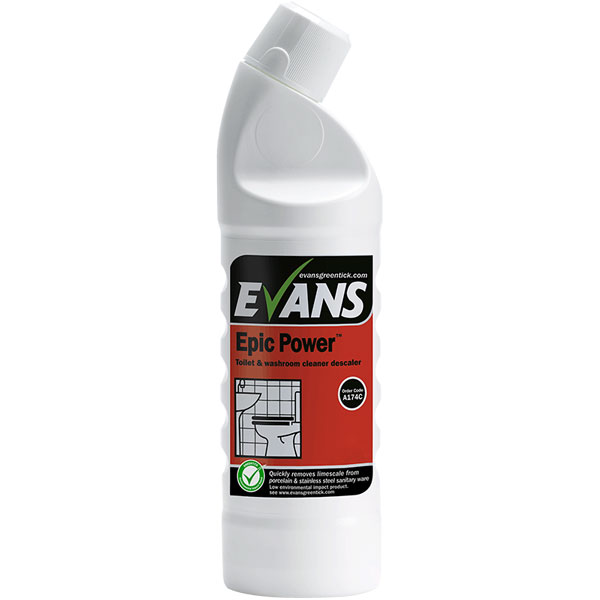 1l Evans Epic Power Toilet Cleaner