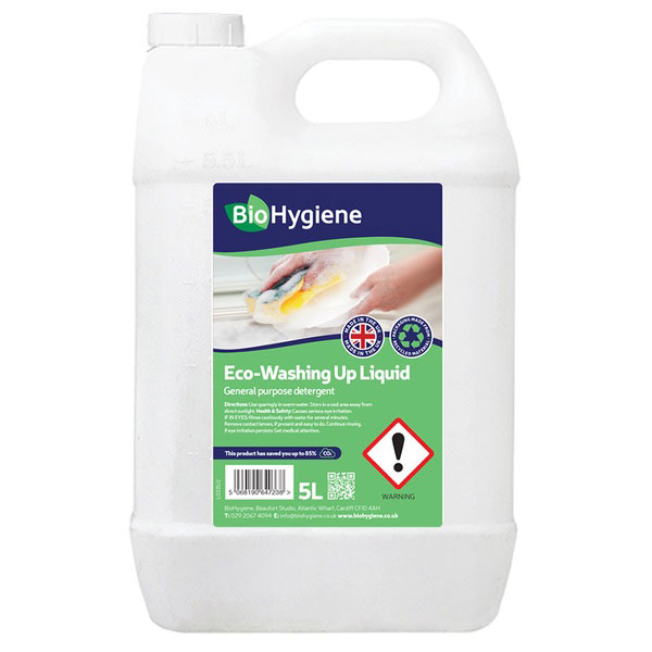 5l Biohygiene Eco Washing Up Liquid