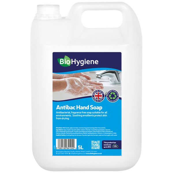 5l Biohygiene Unfragranced Antibacterial