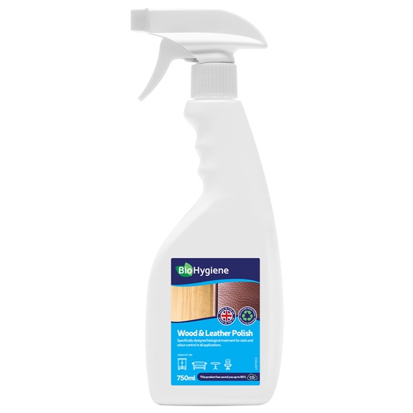 750ml Biohygiene Wood & Leather Polish