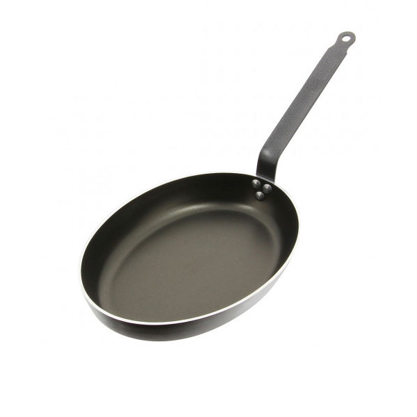 36cm Choc Resto Oval Fish Pan Non-Stick