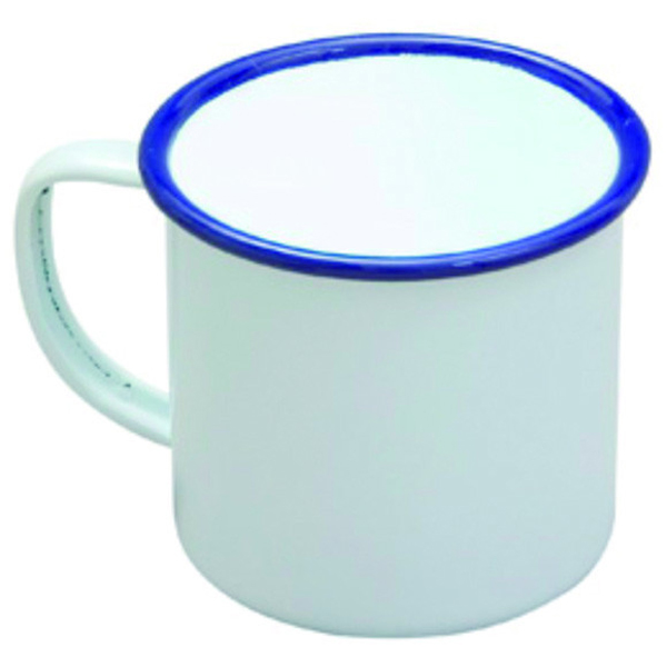 10oz Falcon Enamelware Mug White